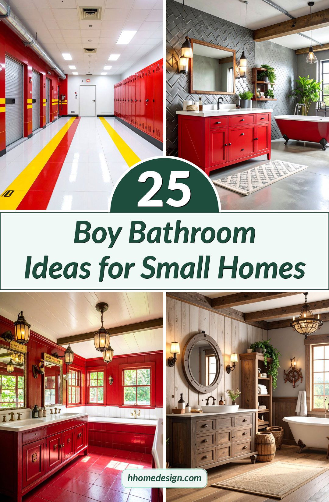 25 Boy Bathroom Ideas for Small Homes