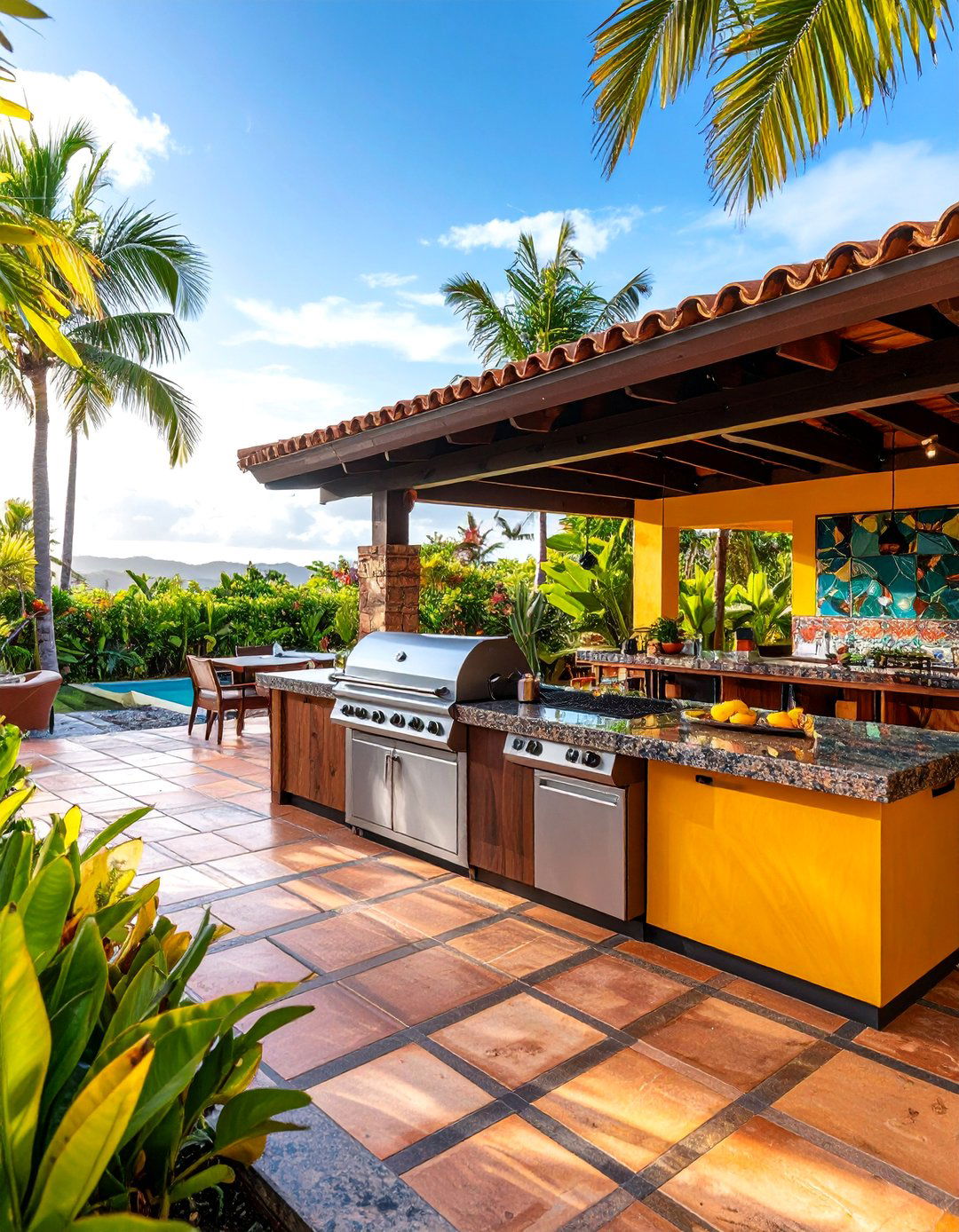 Brazilian Churrasco Grill Station - 25 Luxury Outdoor Kitchen Ideas