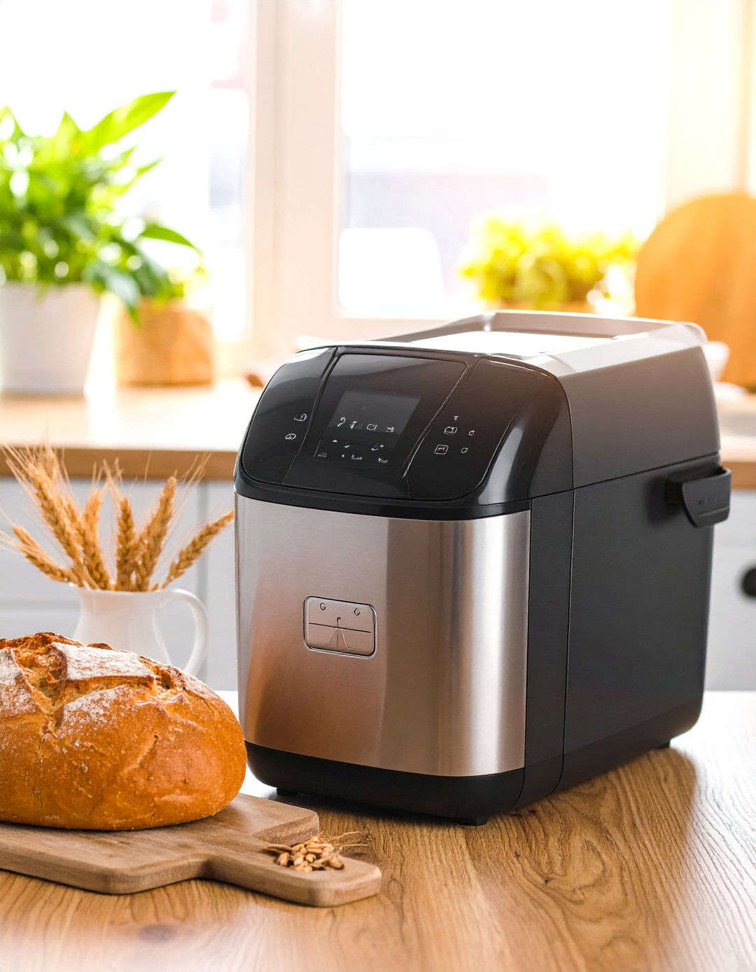 Bread Maker with Programmable Settings - 25 Small Kitchen Appliances List