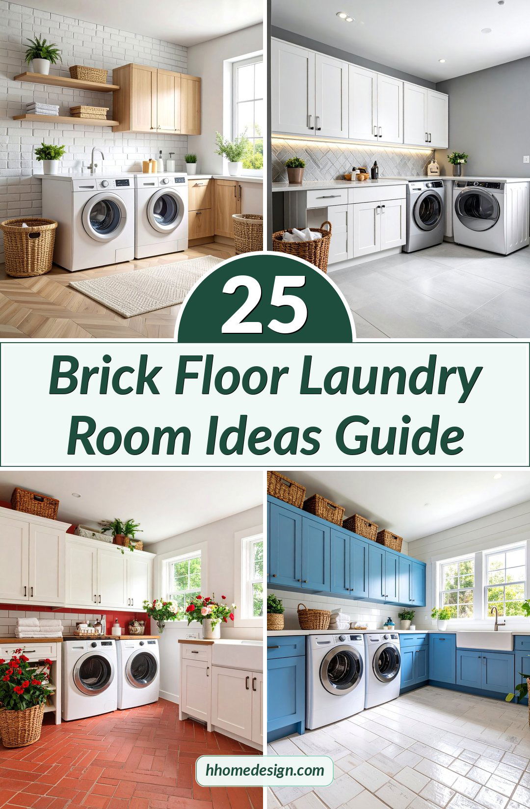 25 Brick Floor Laundry Room Ideas Guide