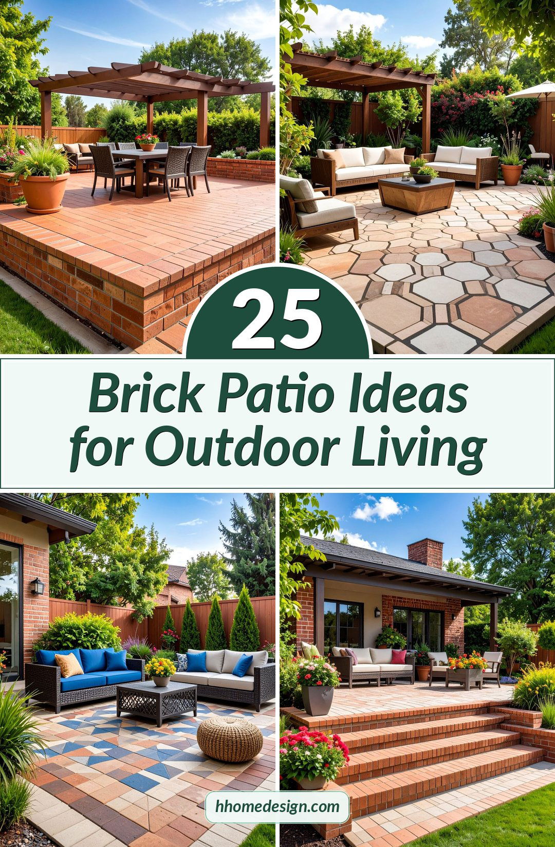 25 Brick Patio Ideas for Outdoor Living
