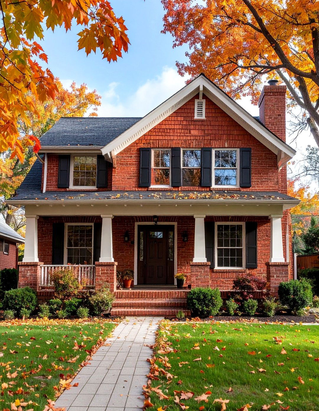 Brick and Shingle Combination Craftsman - 25 Craftsman Style House Exterior Ideas