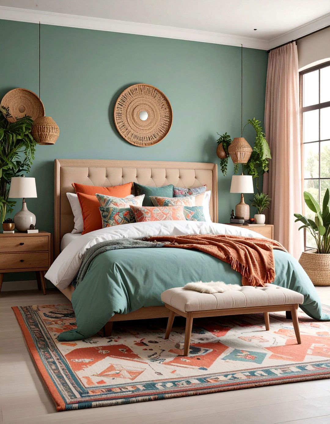 Brown Eclectic Bedroom - 25 Brown Bedroom Ideas