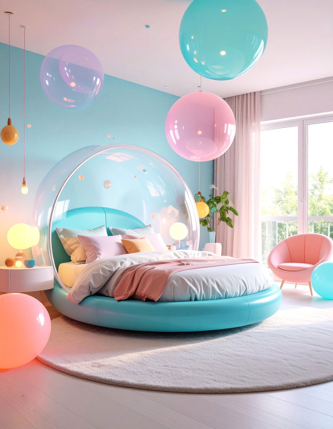 Bubble Chamber Underwater Mermaid Bedroom - 25 Underwater Mermaid Bedroom Ideas