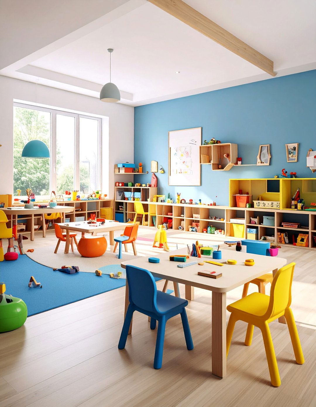 Building and Construction Workshop Zone - 25 playroom ideas