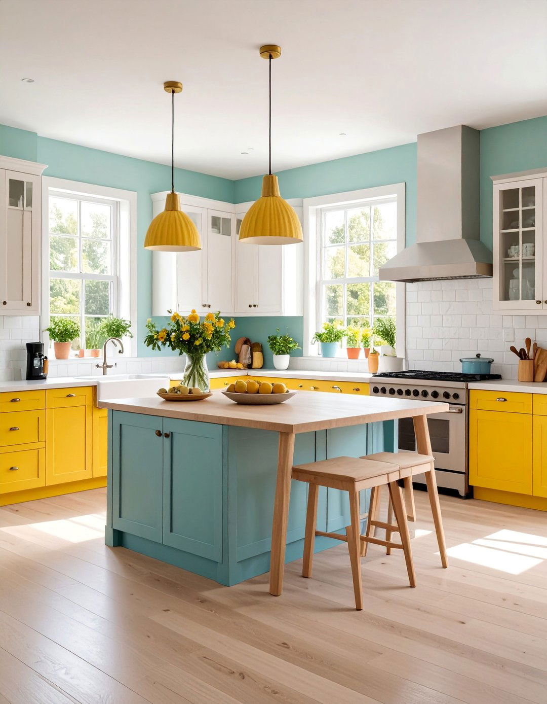 Built In Banquette Seating with Storage Underneath - 25 Small Kitchen with Black Appliances Ideas