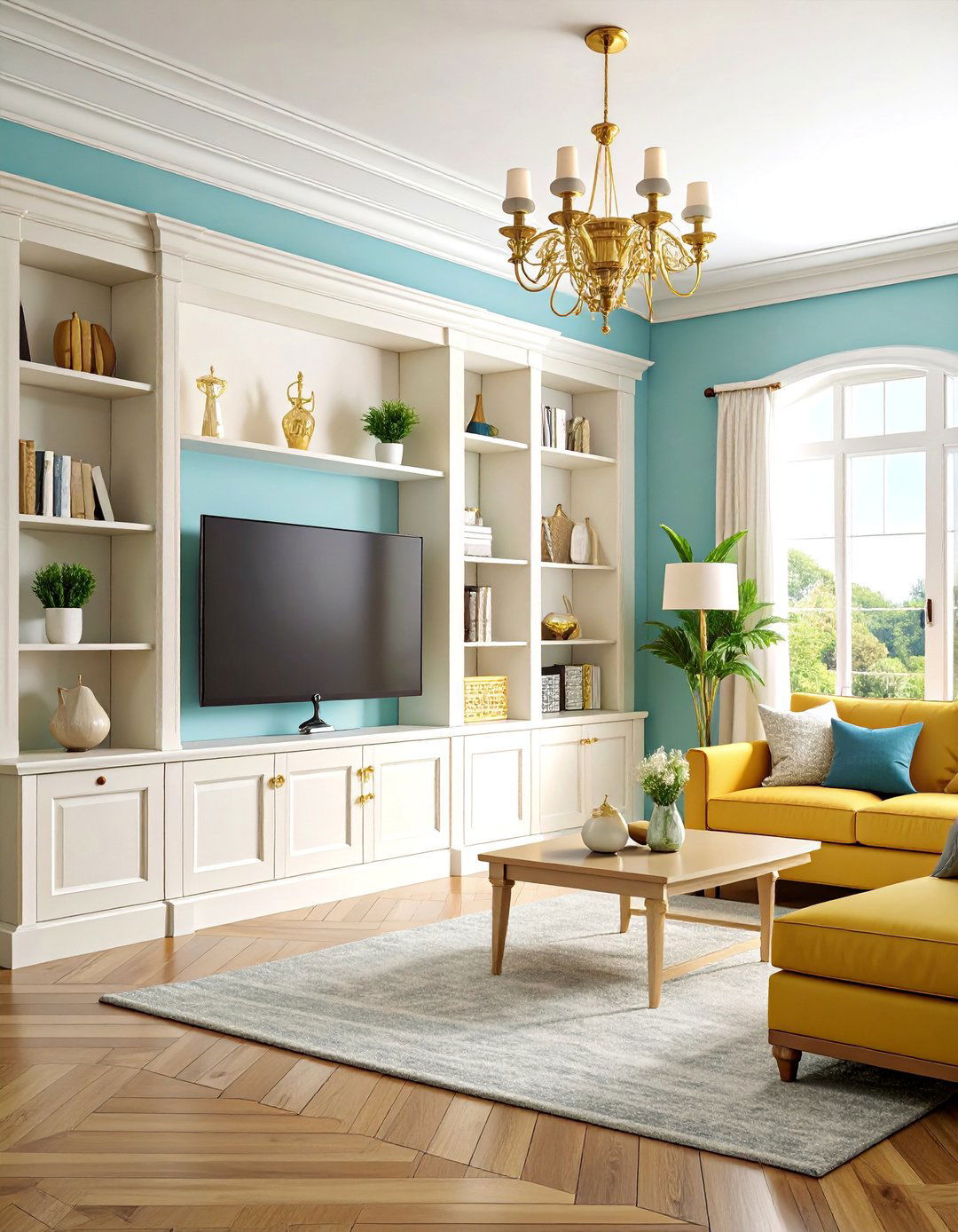Built In Living Room Shelf Entertainment Center - 25 Living Room Shelf Ideas