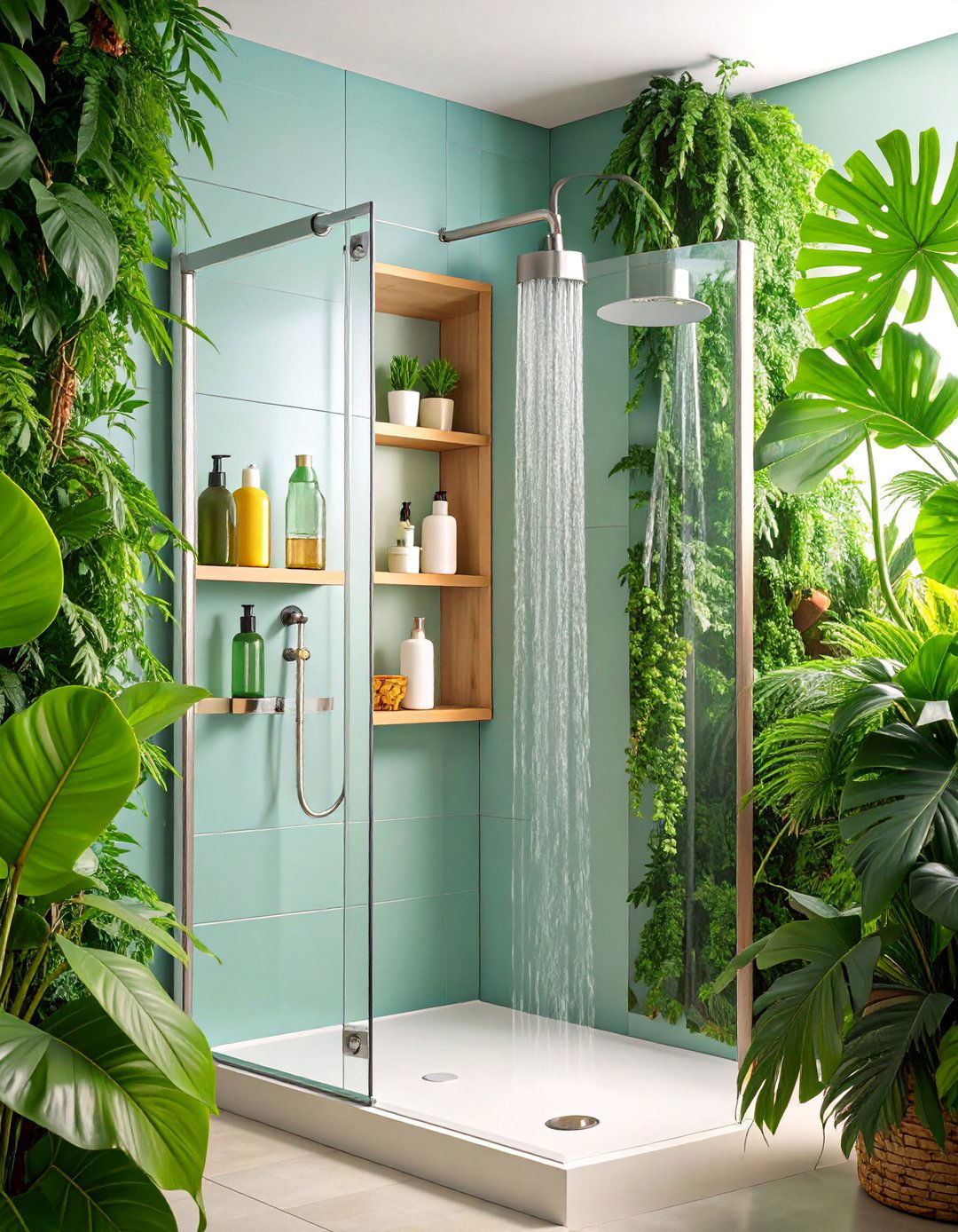 Built In Shower Niche System - 25 Small Bathroom Shelving Ideas