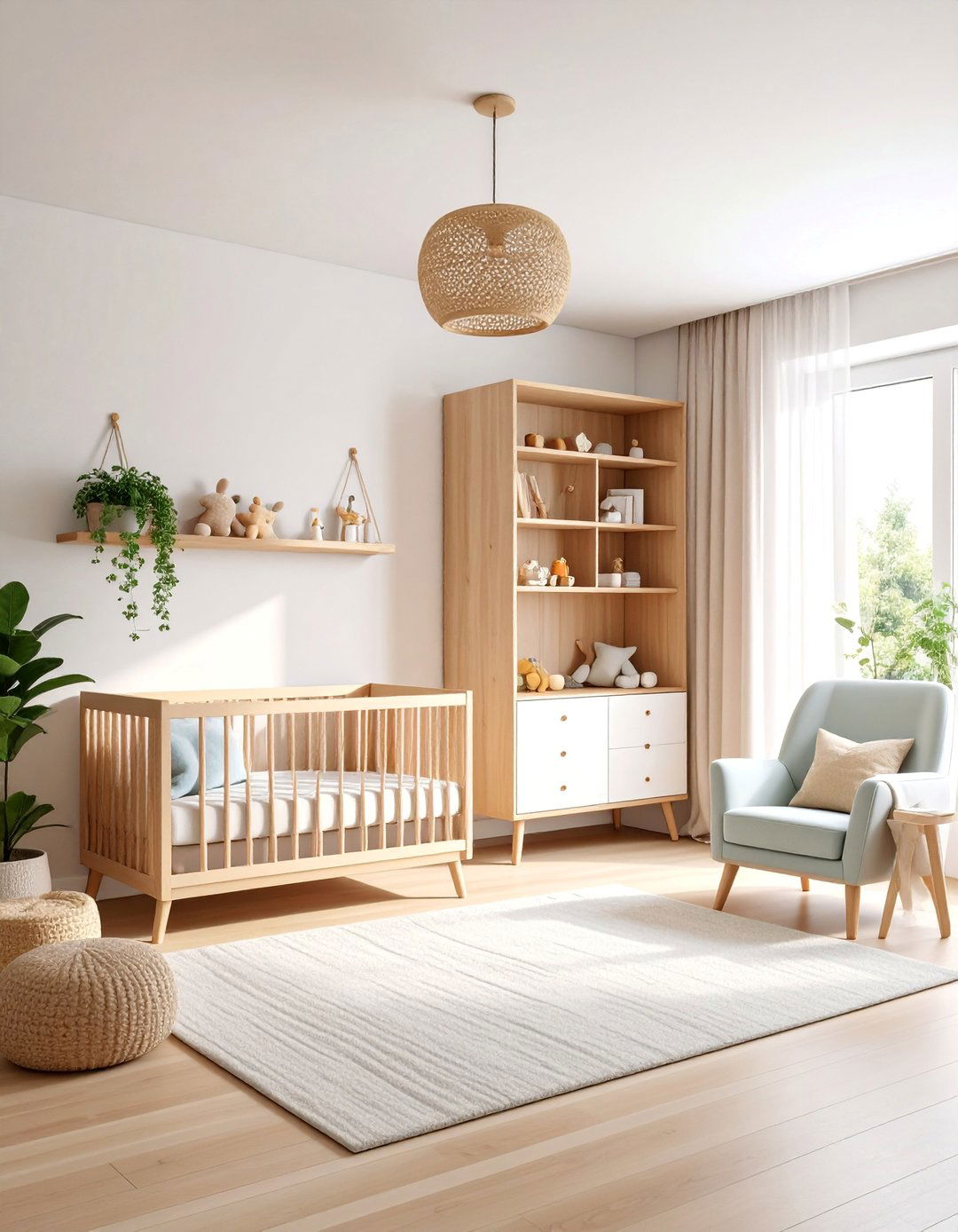 Built In Storage Minimalist Design - 25 Minimalist Nursery Ideas