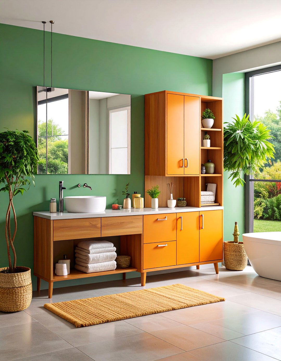 Built in Bathroom Cabinet with Adjustable Shelves - 25 Toilet Paper Storage Ideas