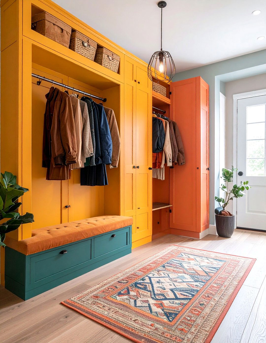 Built in Storage Solutions with Custom Millwork - 25 Hallway Decor Ideas