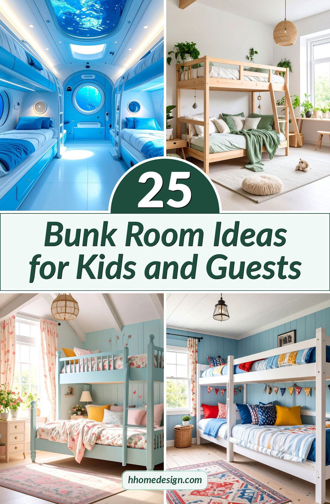 25 Bunk Room Ideas for Kids and Guests