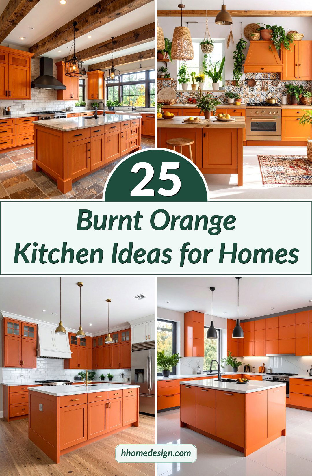 25 Burnt Orange Kitchen Ideas for Homes