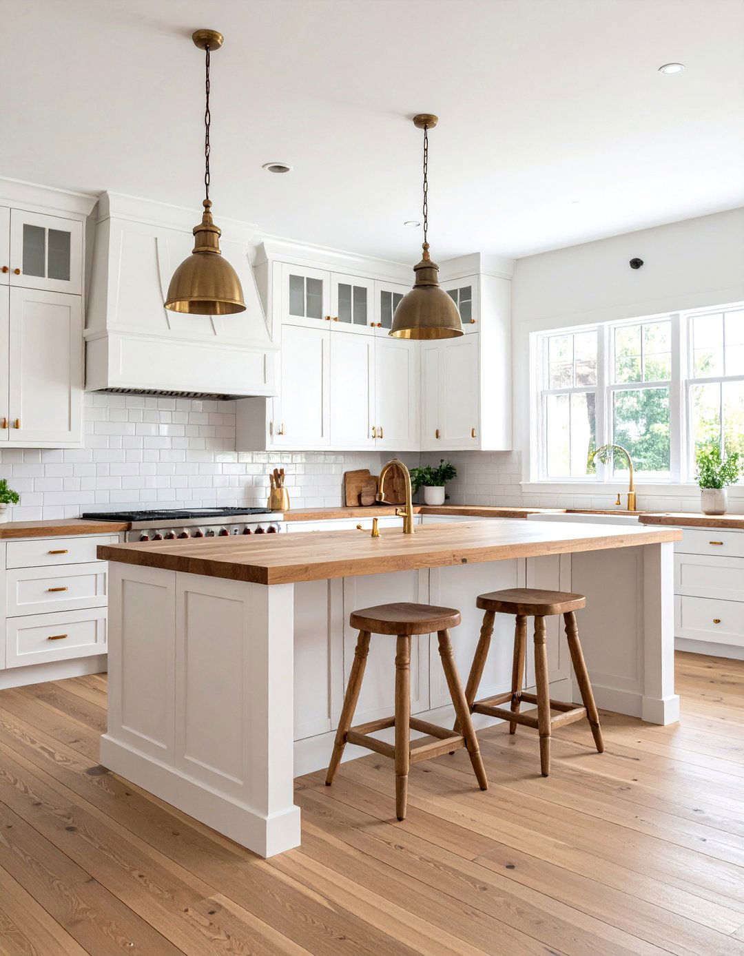 Butcher Block Countertop Country Kitchen - 25 Country Kitchen Ideas