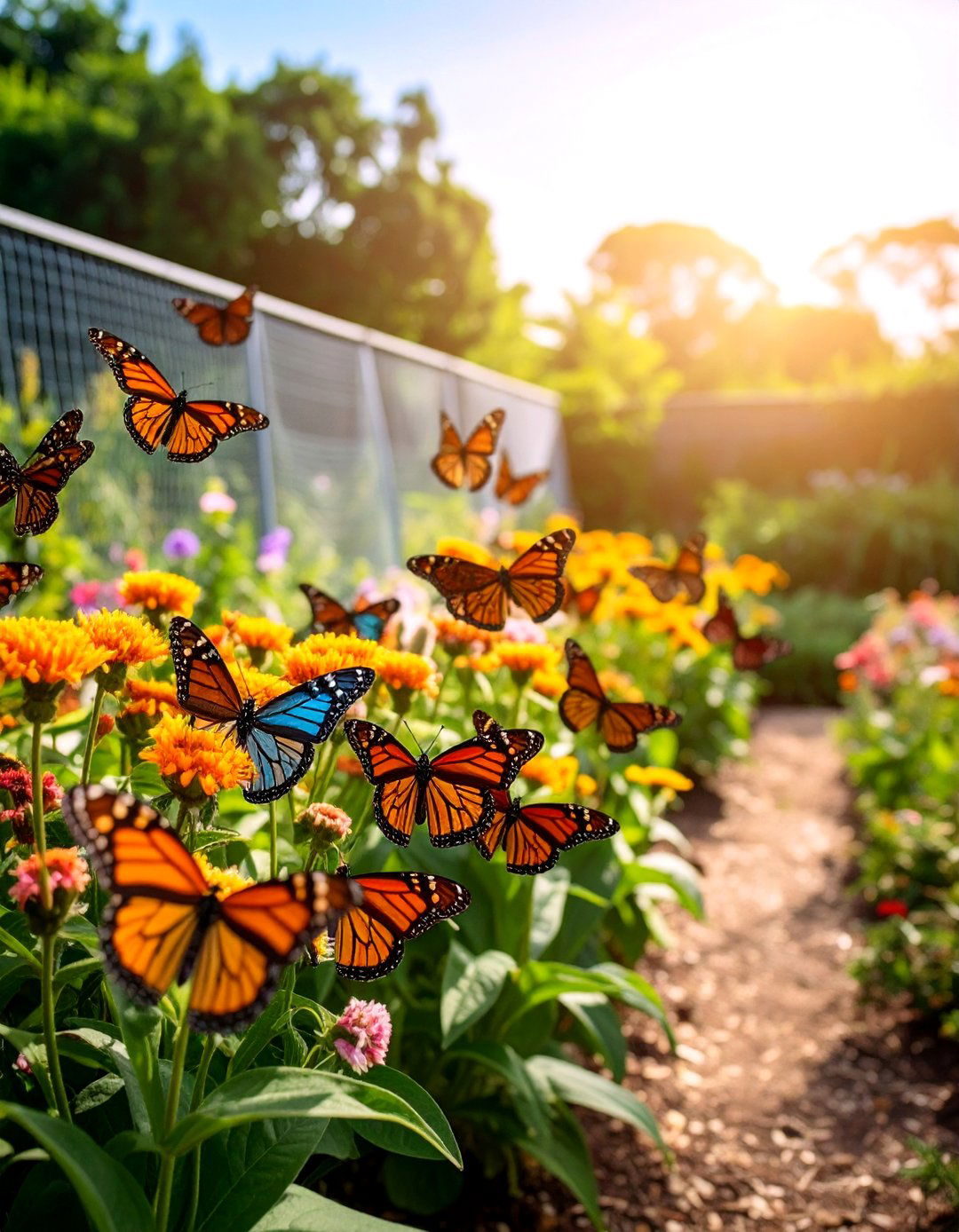 Butterfly Conservation School Garden - 25 School Garden Ideas