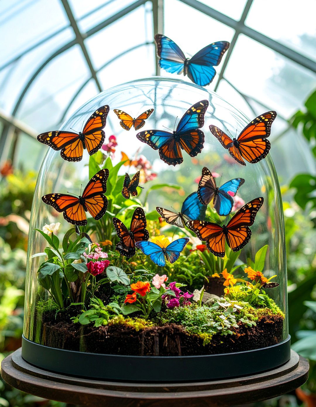 Butterfly Garden Pollinator Paradise Terrarium - 25 Terrarium Ideas