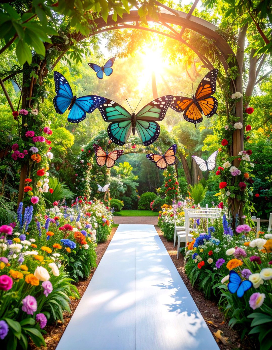 Butterfly Garden Wedding Magic - 25 Spring Wedding Ideas
