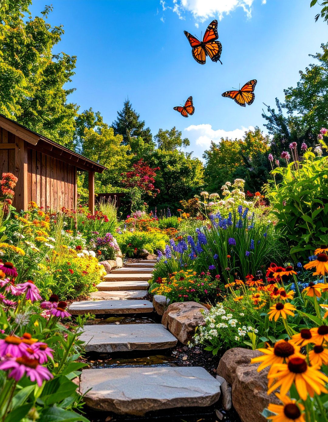 Butterfly and Bee Haven - 25 Spring Garden Ideas