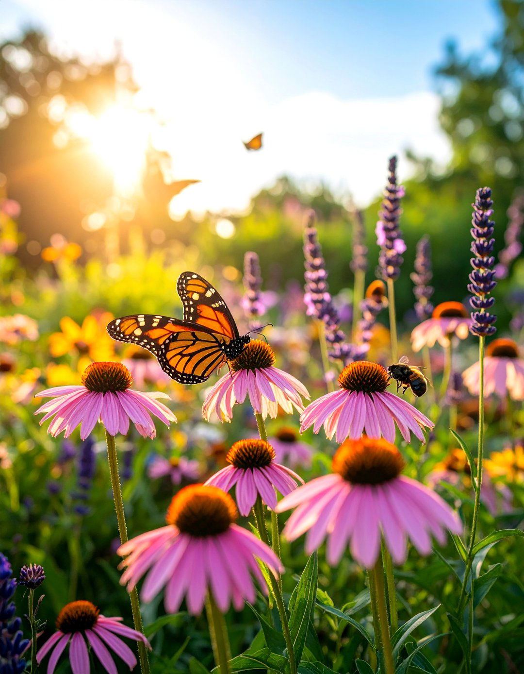 Butterfly and Pollinator Garden - 25 Backyard Ideas on a Budget