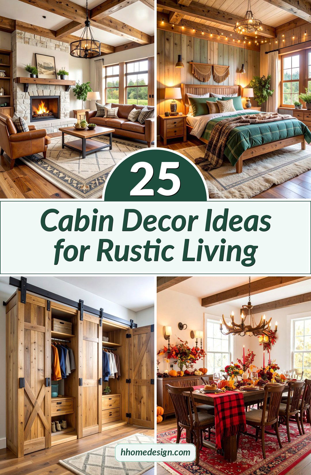 25 Cabin Decor Ideas for Rustic Living
