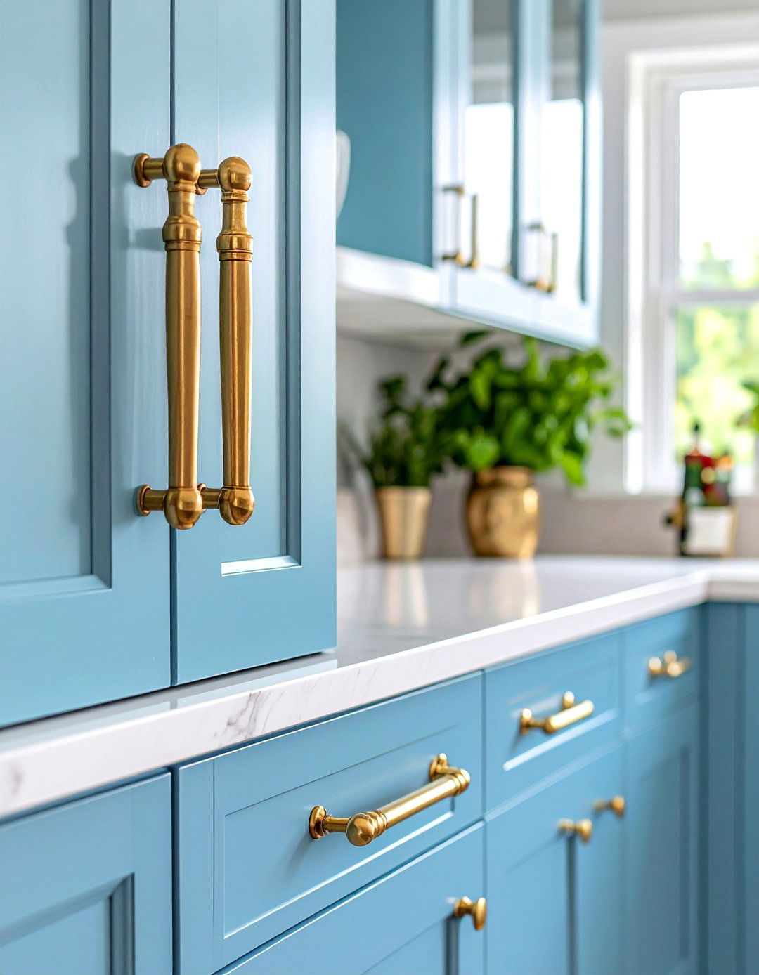Cabinet Hardware Kitchen Refresh - 25 Small Kitchen Ideas on a Budget