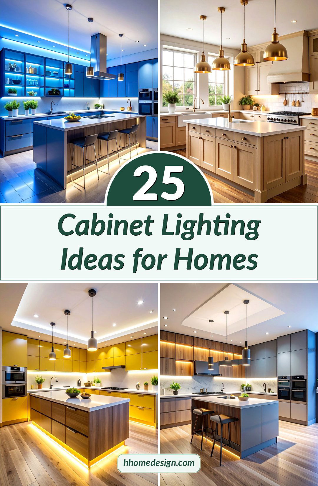 25 Cabinet Lighting Ideas for Homes