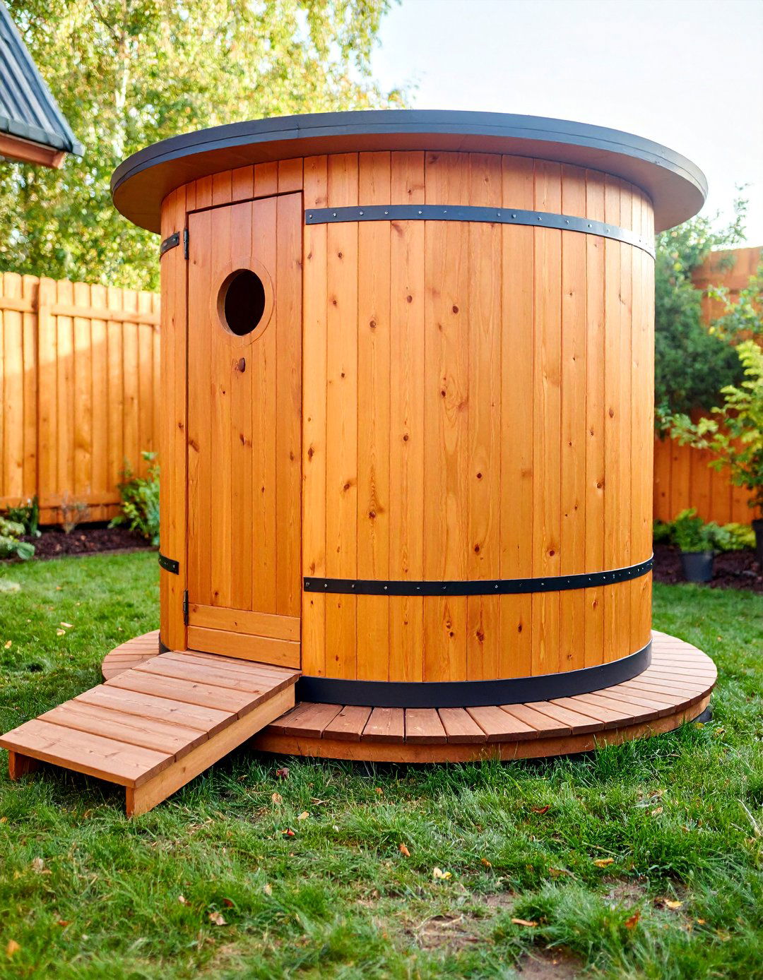 Cable Spool Round Duck House - 25 Duck House Ideas