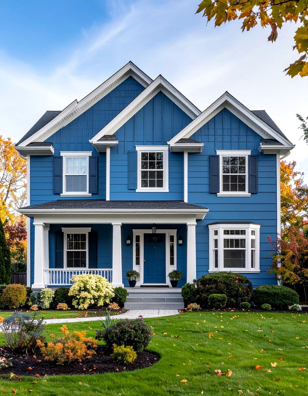 Cadet Blue Military Precision - 25 Blue Exterior House Colors