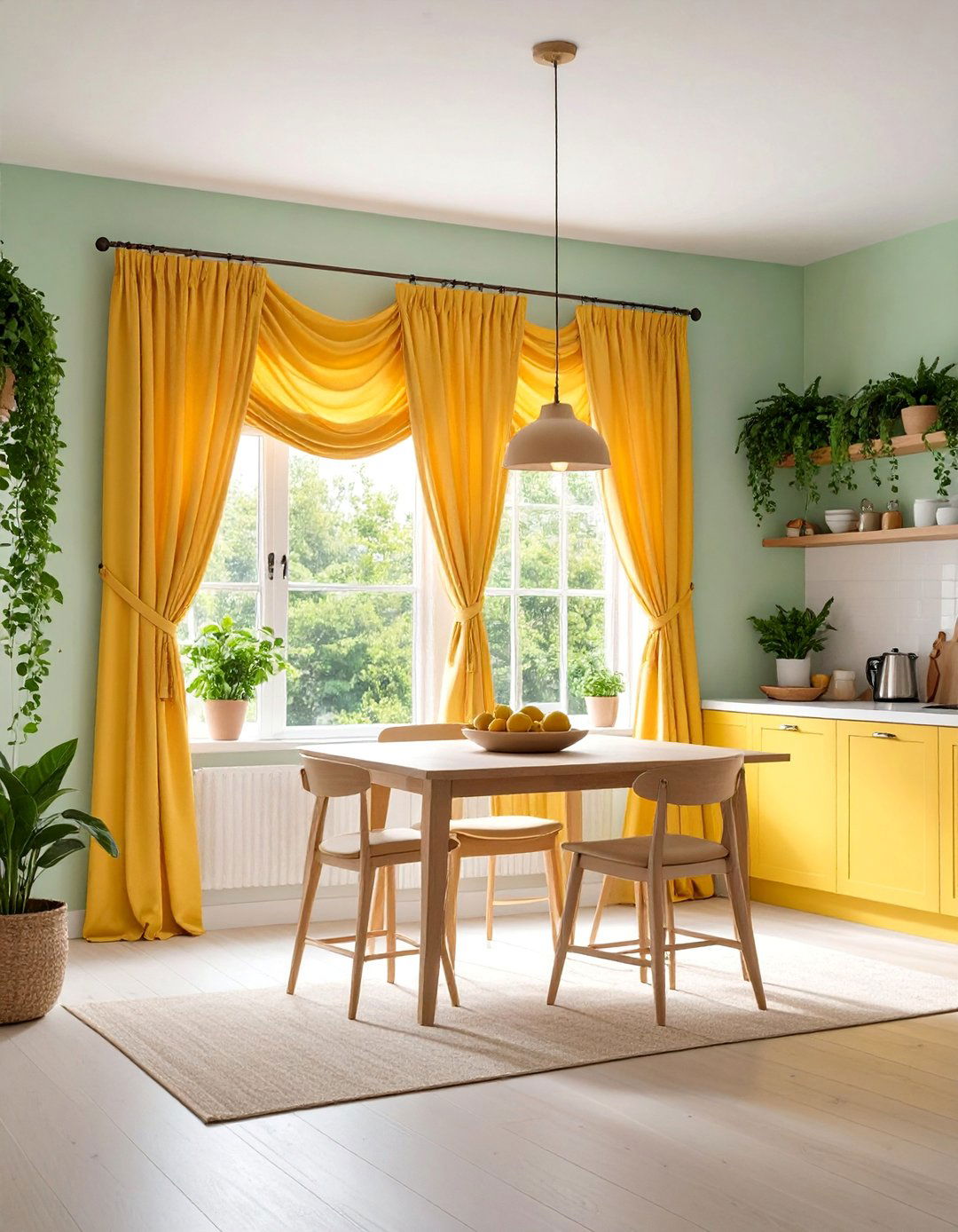 Cafe Curtain Casual Charm - 25 Kitchen Window Ideas