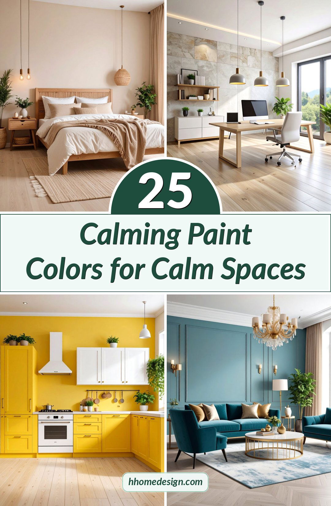25 Calming Paint Colors for Calm Spaces