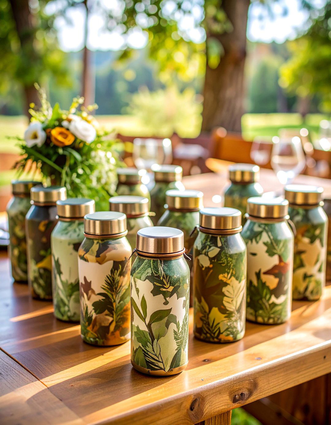 Camo Wedding Koozies with Hunting and Outdoor Themes - 25 Wedding Koozie Ideas