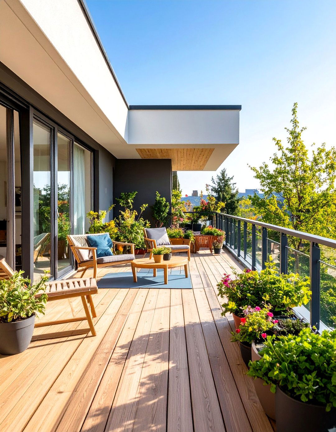 Cantilever Balcony with Therapeutic and Wellness Features - 25 Cantilever Balcony Ideas