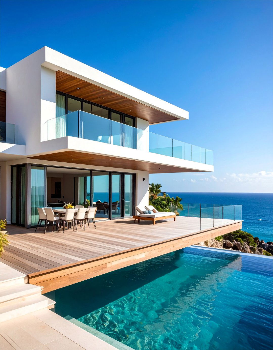 Cantilever Balcony with Wind Resistant Design Features - 25 Cantilever Balcony Ideas