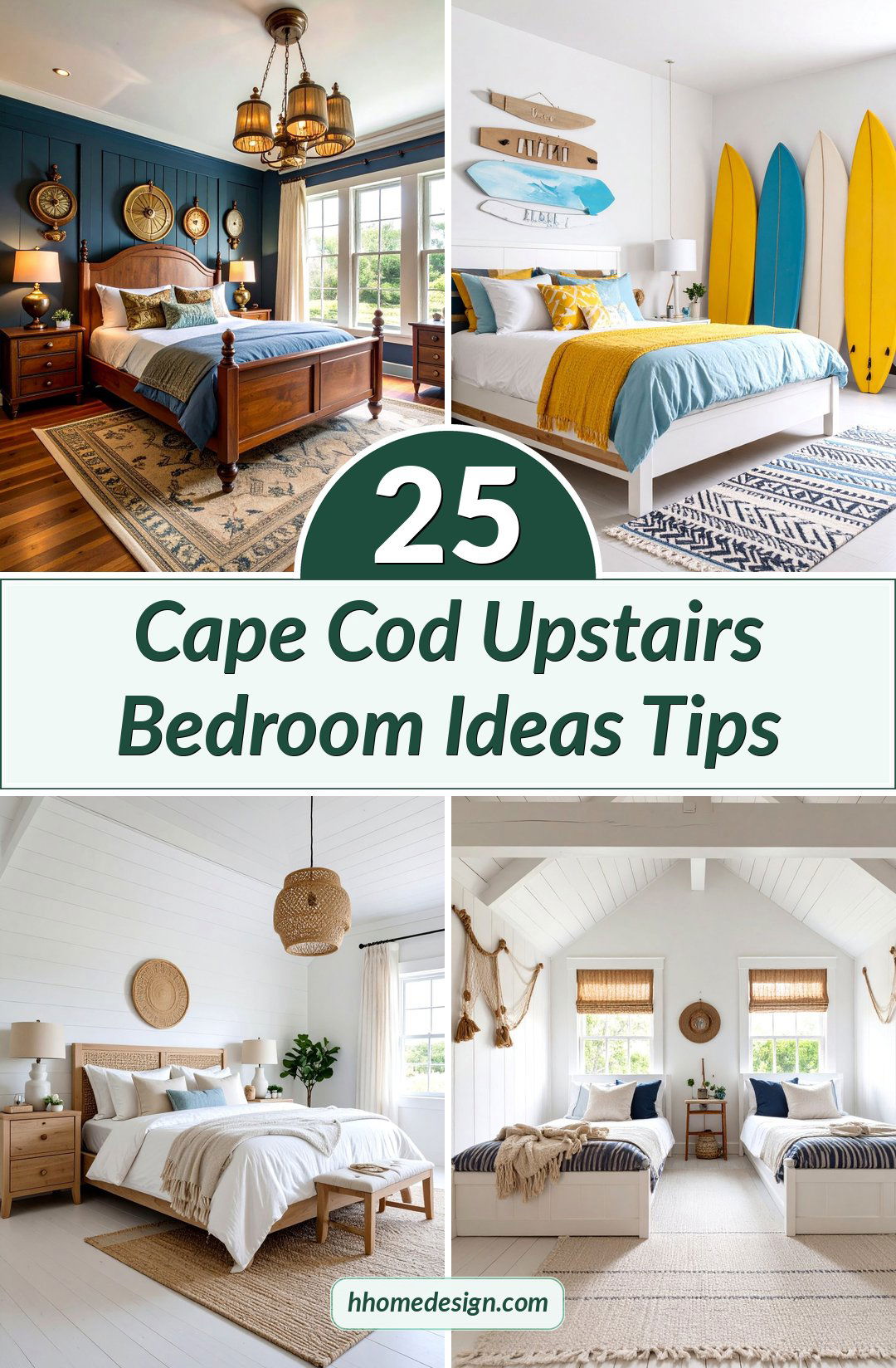 25 Cape Cod Upstairs Bedroom Ideas Tips