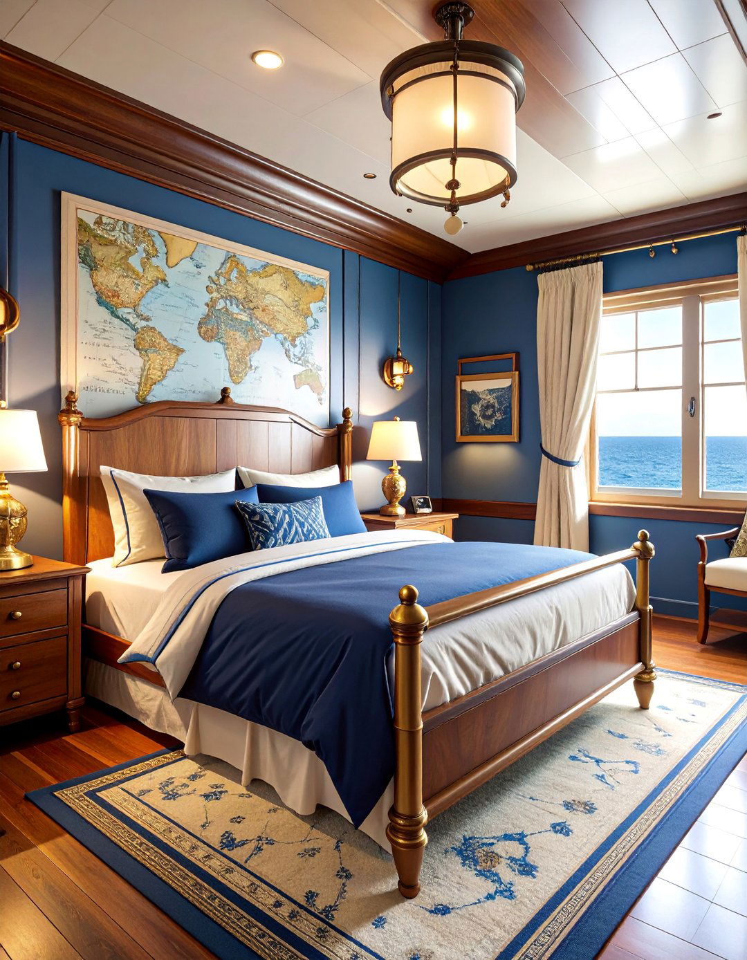 Captains Quarters Master Suite - 25 Steampunk Interior Design Ideas