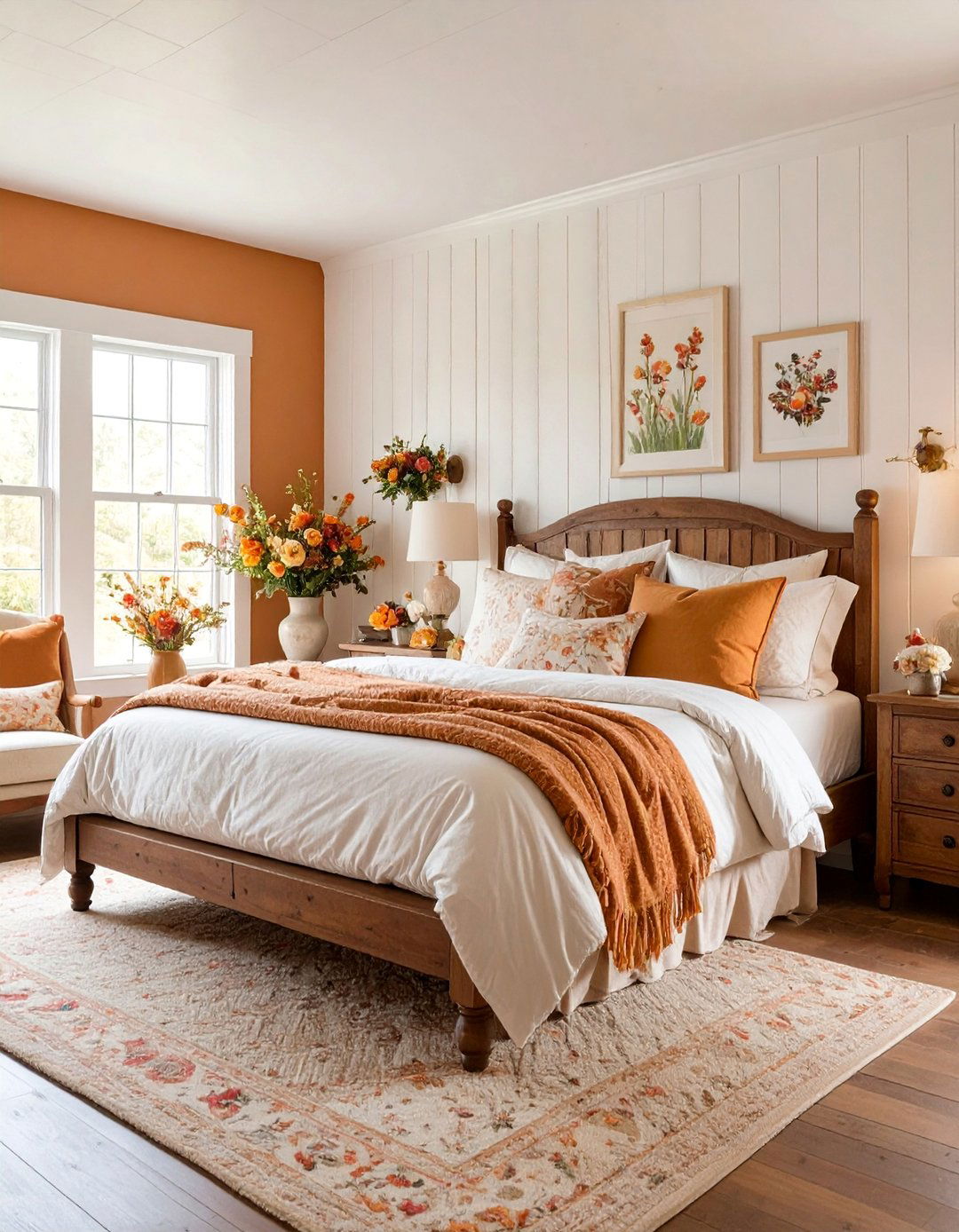 Caramel Cottage Core Bedroom - 25 Brown Bedroom Ideas