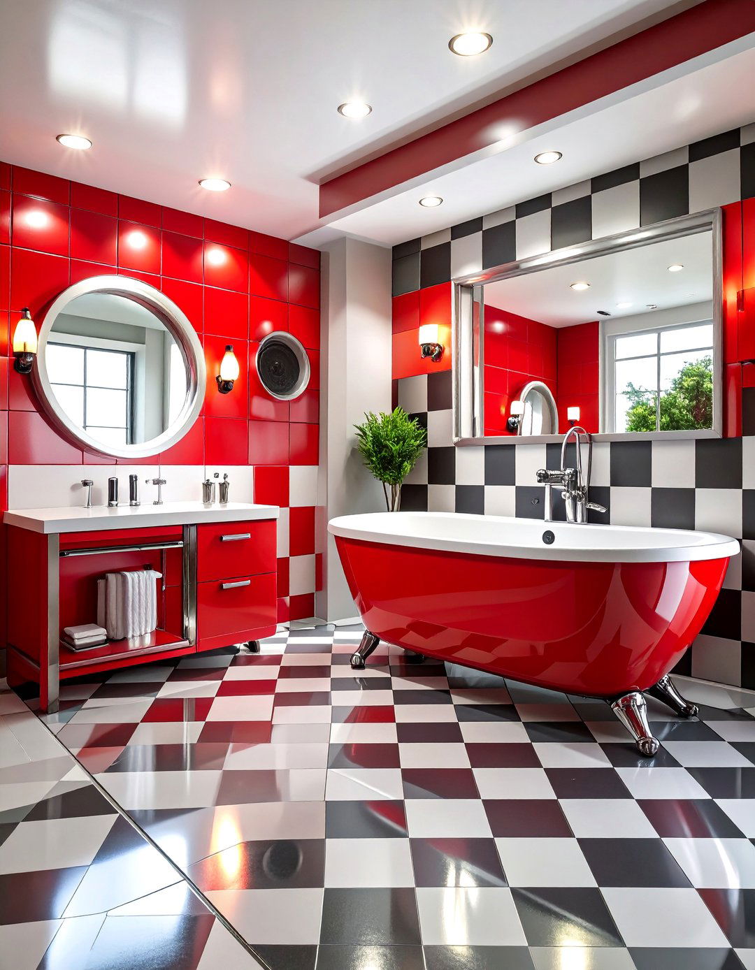 Cars Racing Garage Bathroom - 25 Disney Bathroom Ideas