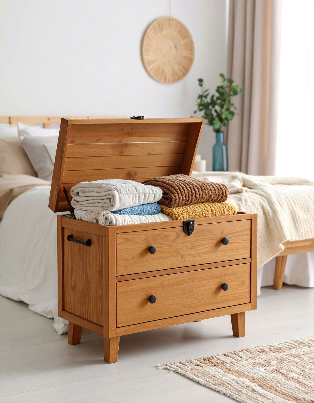 Cedar Chest Traditional Storage - 25 Blanket Storage Ideas