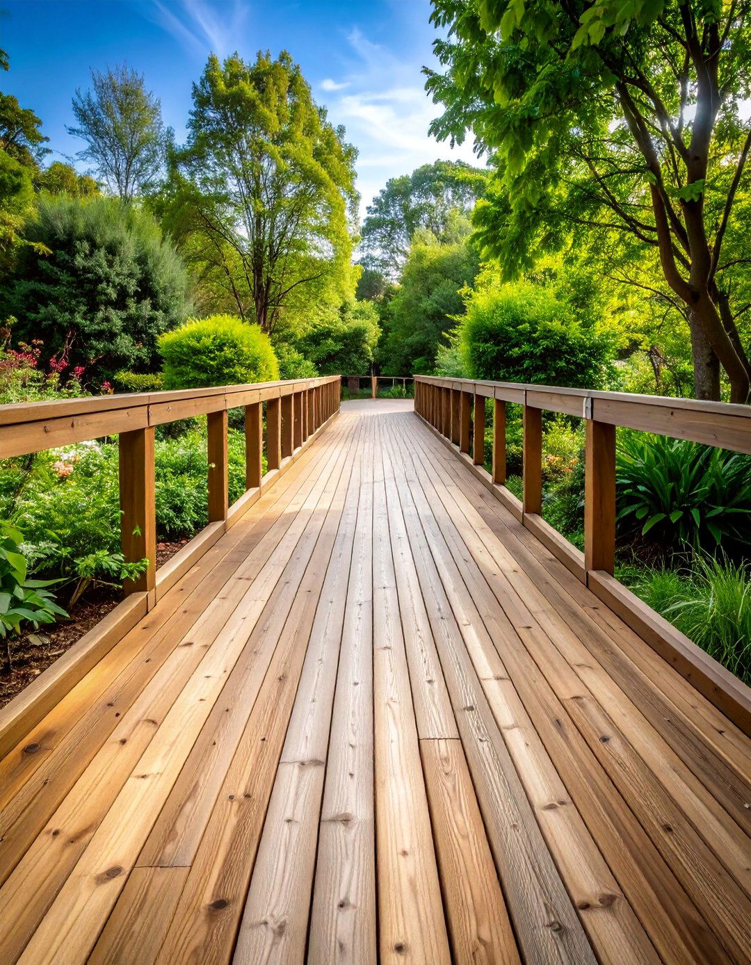 Cedar Plank Boardwalk - 25 Natural Walkway Ideas