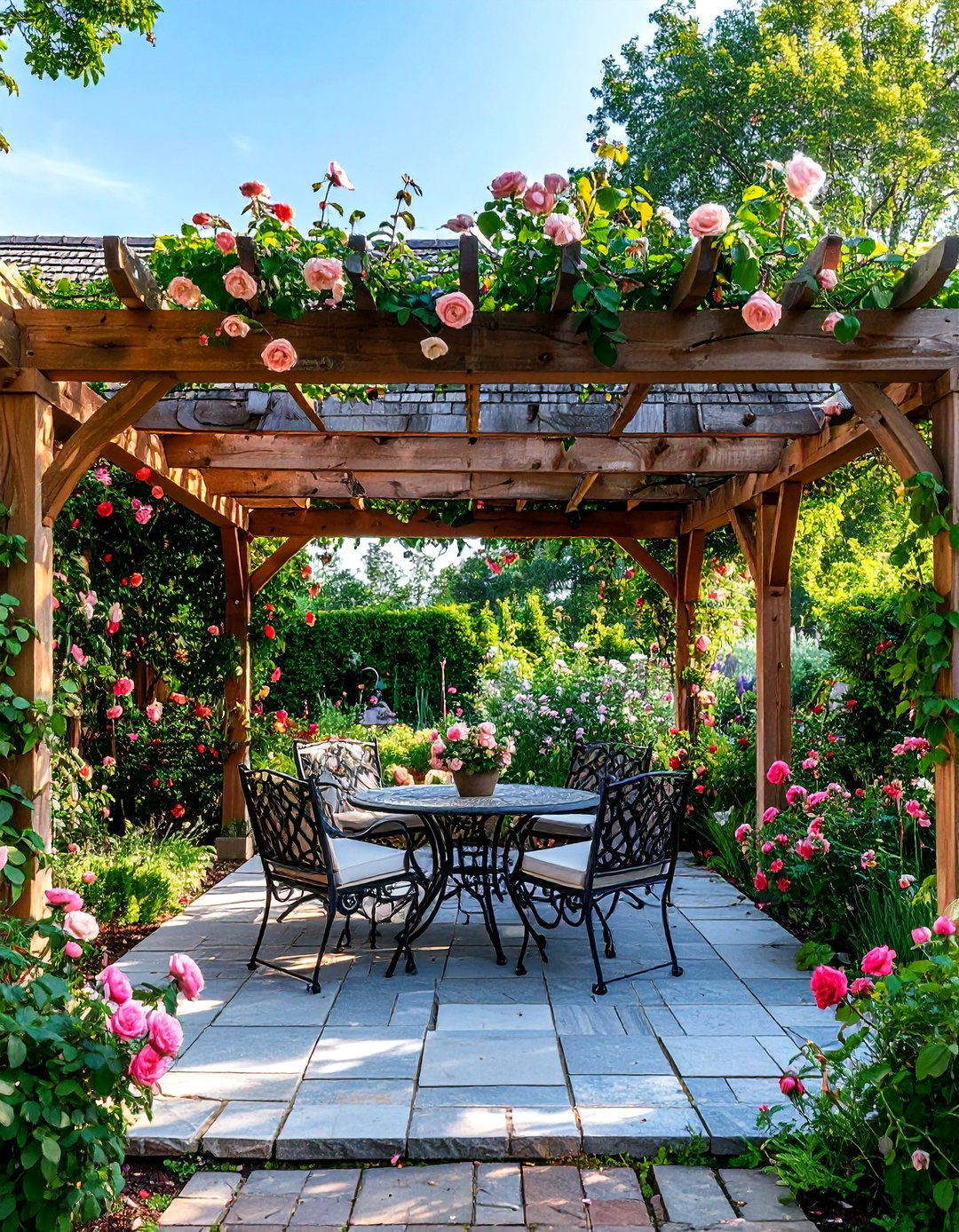 Cedar Shingle Pergola Roof - 25 Pergola Roof Ideas