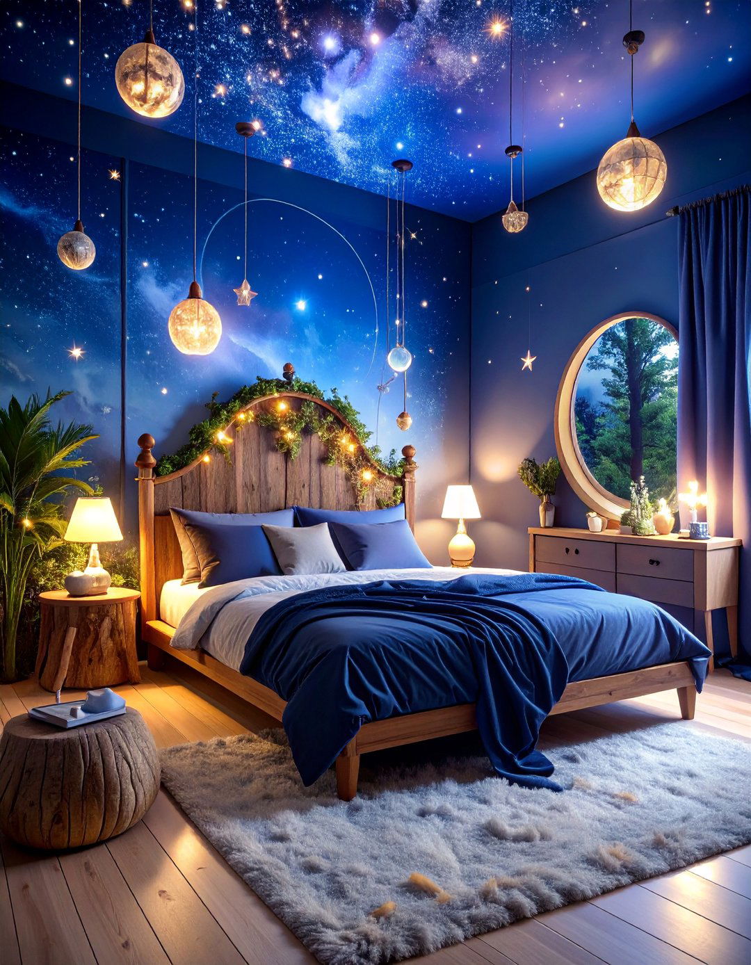 Celestial Forest Fairycore Bedroom - 25 Fairycore Bedroom Ideas