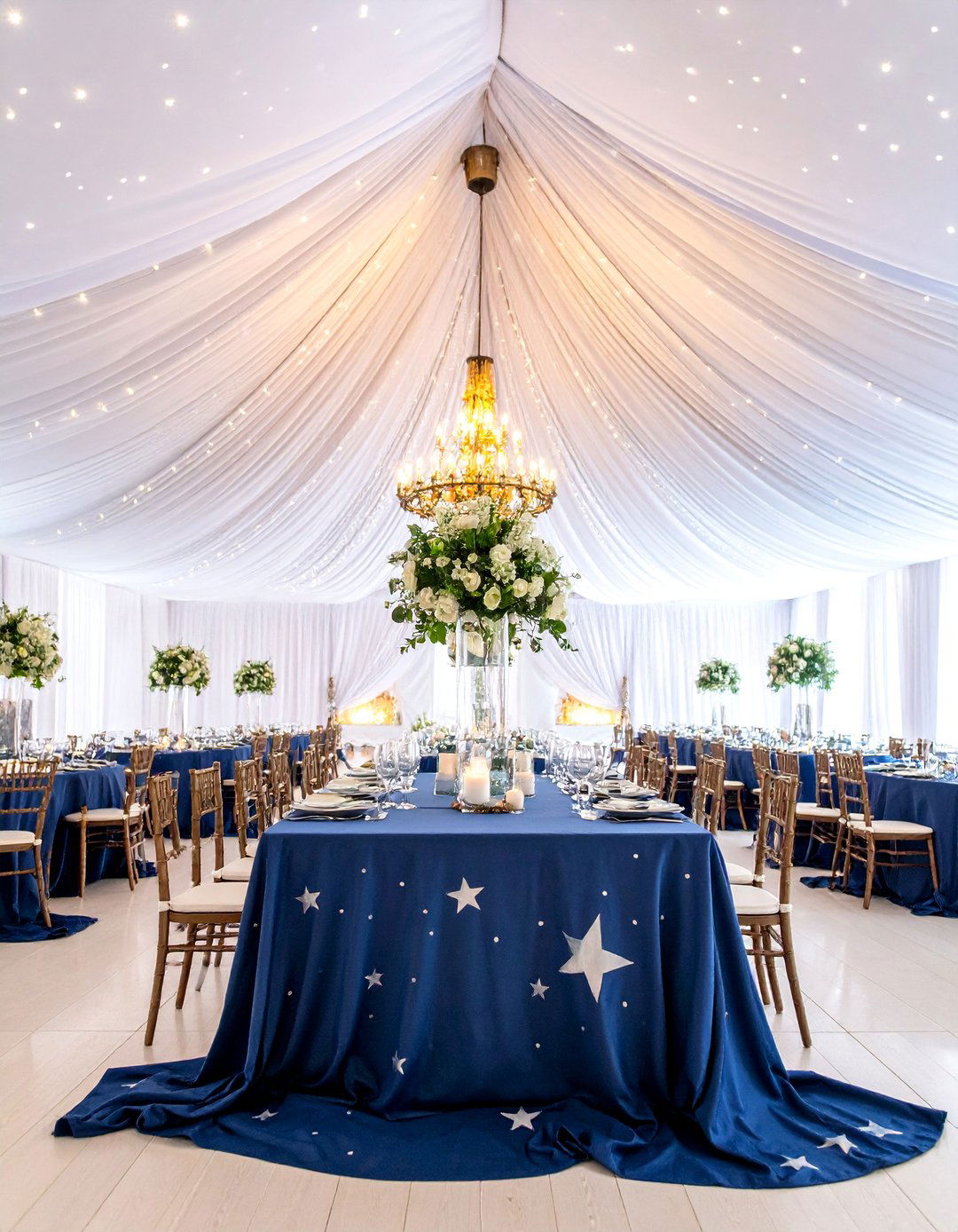 Celestial Winter Night Theme - 25 Winter Wedding Ideas