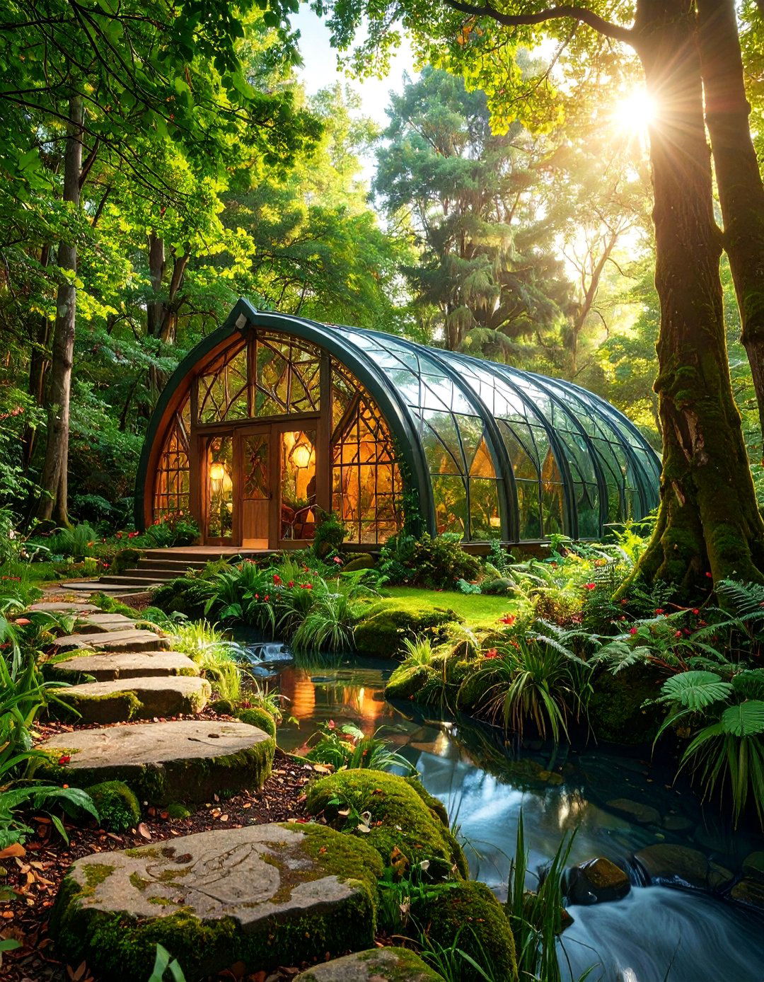 Celtic Druid Grove Greenhouse - 25 Fantasy Greenhouse Ideas