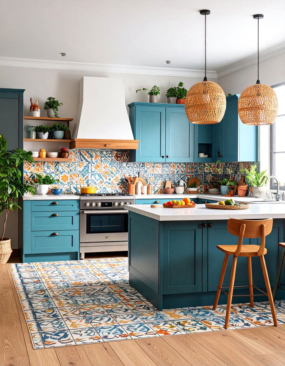 Cement Tile Kitchen Floors - 25 Kitchen Floor Tile Ideas