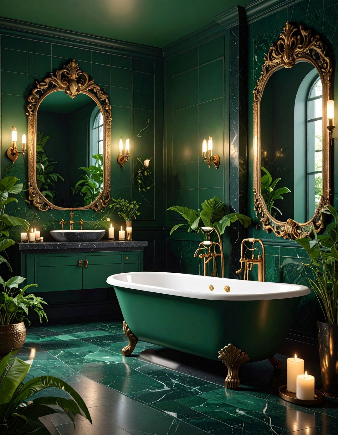 Chamber of Secrets Bathroom - 25 Harry Potter Decor Ideas