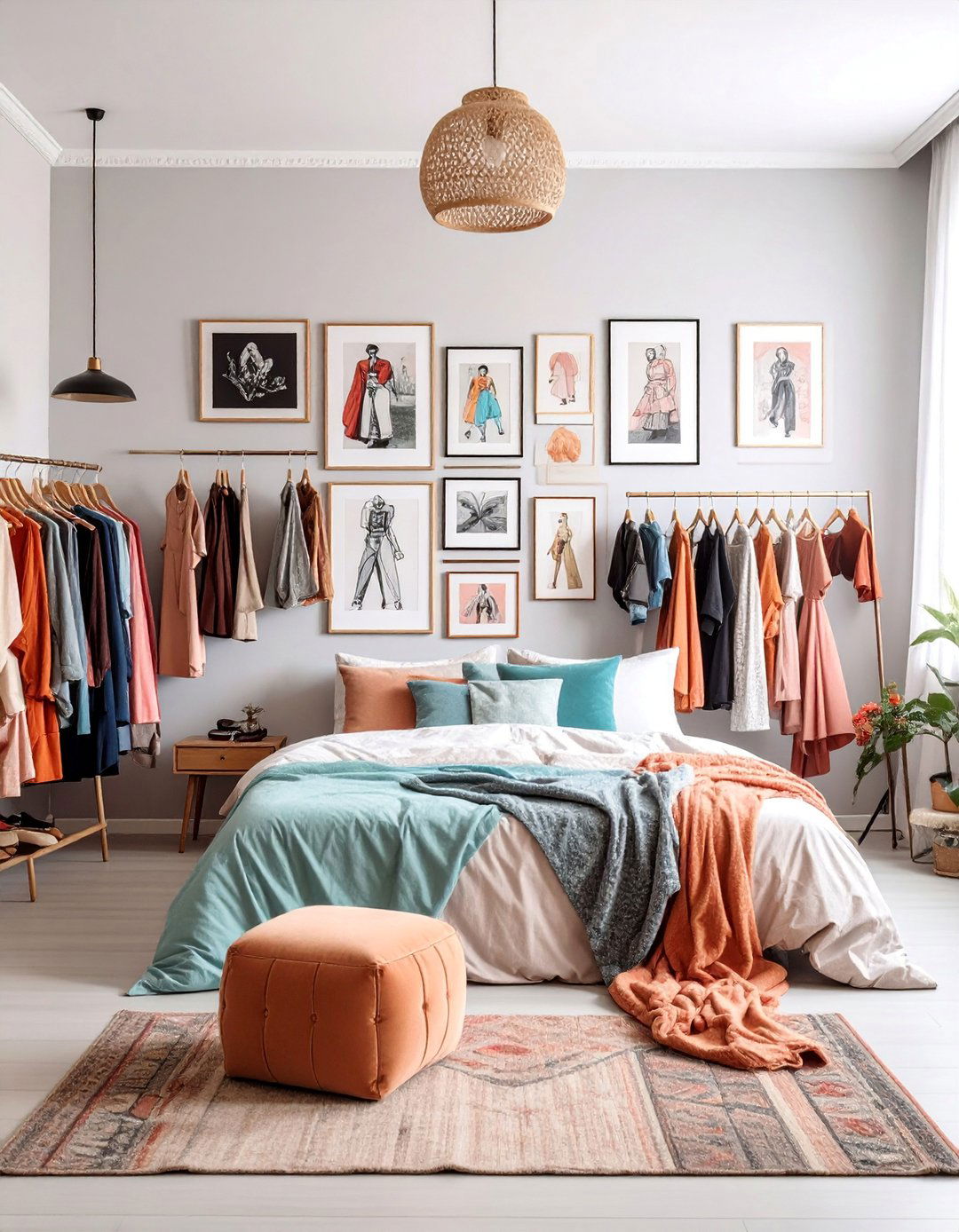 Chanel Bedroom with Fashion Wall Art Gallery - 25 Chanel Bedroom Ideas