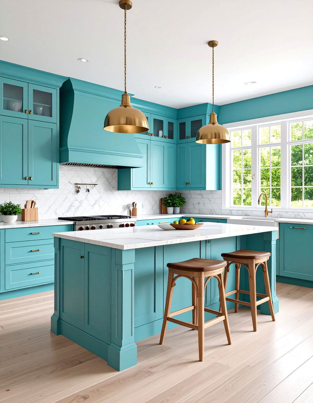 Chantilly Lace Kitchen with Subway Tile Backsplash - 25 Off-white Paint Colors for Room