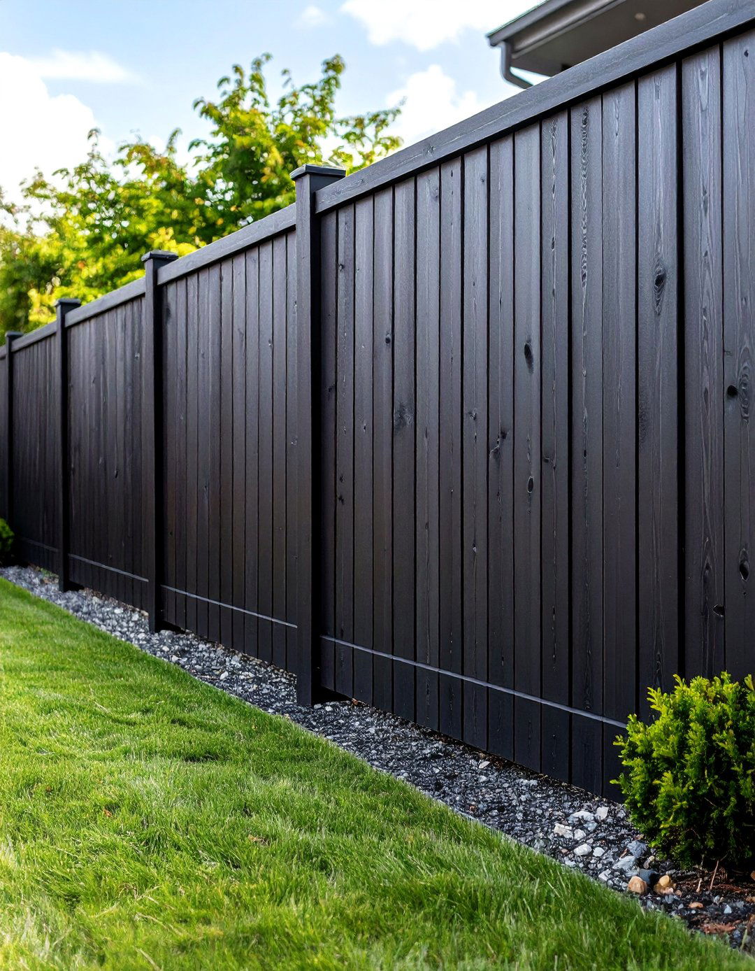 Charcoal Black Statement - 25 Fence Stain Colors