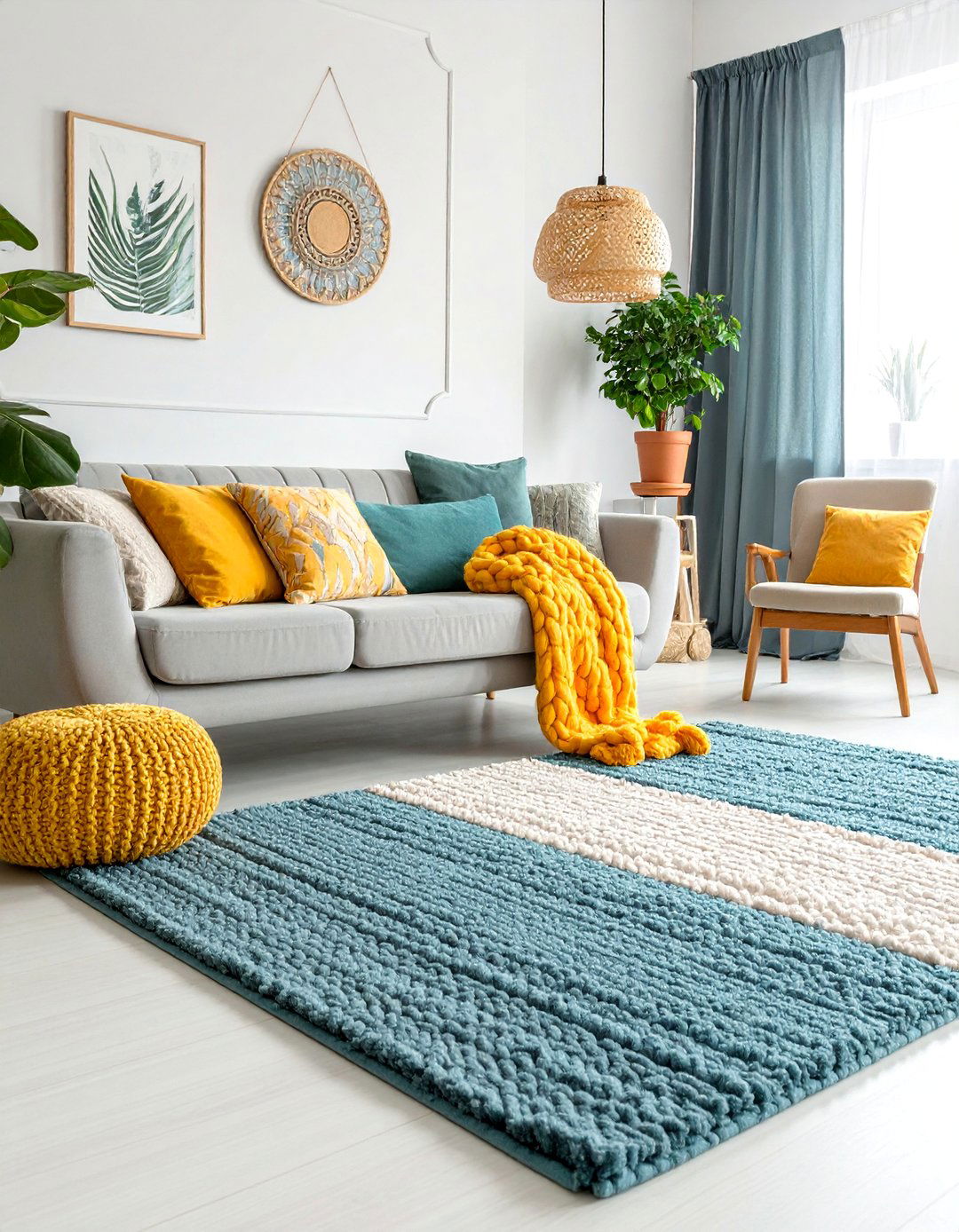 Charcoal Grey Monochromatic Modern - 25 what color rug goes with a grey couch