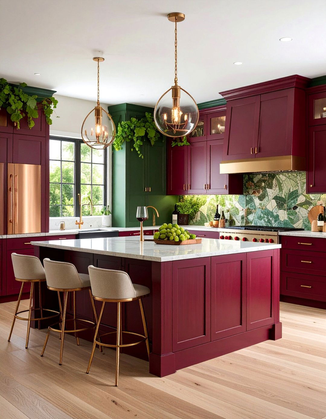 Chianti Vineyard Kitchen with Wine Country Elements - 25 Italian Kitchen Design Ideas